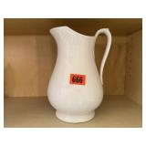 Ironstone pitcher