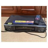 Sharp VCR, remote included