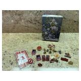 ISU, Red Shirt, FFA, assorted lapel pins