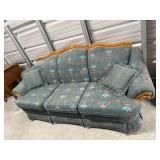 Schweiger sofa, matching throw pillows