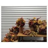 Fall florals, wreaths