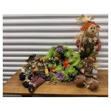 Scarecrows, Halloween wreath