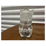 Viking handmade crystal pig