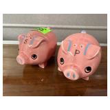 Pig salt & pepper shaker set