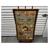 Come Let Us Adore Him nativity quilted wall