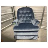 Vintage swivel easy chair