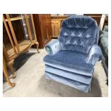 Vintage swivel easy chair