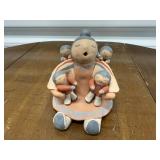 Vintage clay sculpture