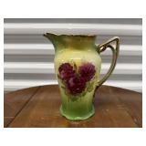 Rose china pitcher