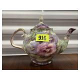 Floral teapot