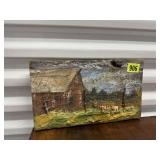 Barnwood painting