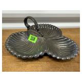 Silverplated dish