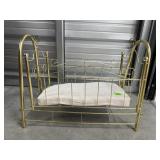 Brass doll bed