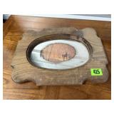 Vintage cowboy mirror