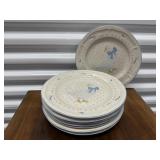 Brick Oven Aunt Rhody stoneware duck plates (8)