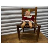 Youth chair, doll included