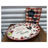 Rooster platter, Better Homes & Gardens cookbook