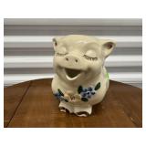 Smiley pig pitcher