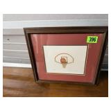 "Free Throw" basketball artwork