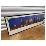 Houston, Texas skyline wall decor