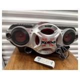 Sony dance boombox, remote