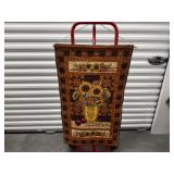 Sunflower quilted wall hanging