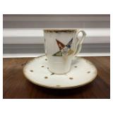 Eastern Star cup, saucer