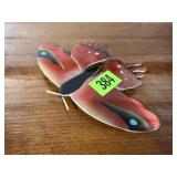 Metal butterfly wall art