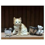 Cat collectibles (3)