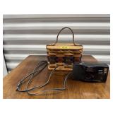 Amish basket, film camera