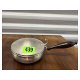 Early American Pewter crumb butler