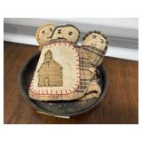 Primitive church dolls