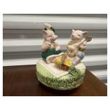 Pig music box