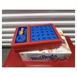 Vintage cooler, board games