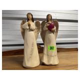 Angel statues (2)