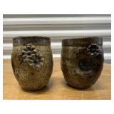 Pottery jars (2)