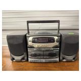 Koss CD, cassette, radio boombox