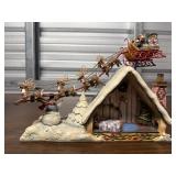 Jim Shore "Dreams Fly" Up on the Rooftop