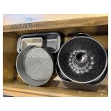 Cake, bundt, spring form, loaf pans