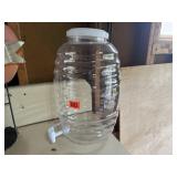 Plastic drink dispenser