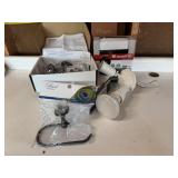 Household fixtures, towel holders, light