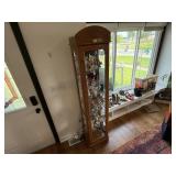 Curio cabinet, no contents included17" x 14" x