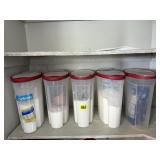 Matching dry storage containers (5)