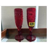 Pioneer Woman champagne flutes (2)