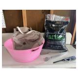 Better Homes & Garden apron, grilling pellets,