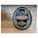 Harley Davidson metal sign