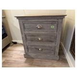 Modern 3 drawer night standless than 2 years