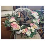 Spring wreath, magnet hanger