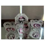 Hofbauer Byrdes lead crystal dishes (4)