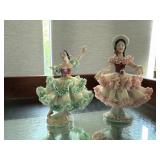German porcelain dancing ladies